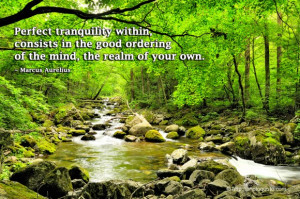tranquility quotes and sayings