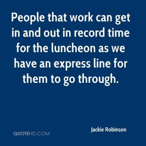 Luncheon Quotes