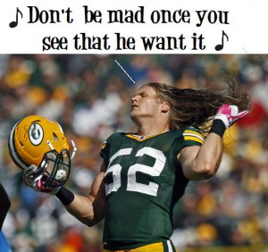 Let’s let Packer Clay Matthews demonstrate this concept.