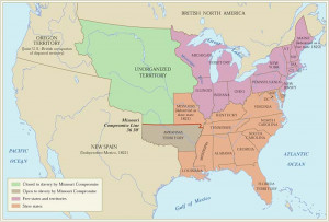 Missouri Compromise Map