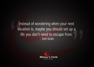 Winner’s Circle logo Back of card quote #1