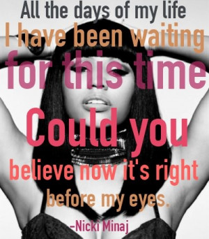 Nicki Minaj Picture Quote