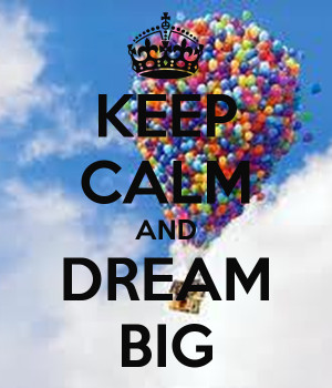 Keep Calm Dream Quotes Background Wallpaper