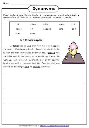 Synonyms And Antonyms on Pinterest | Synonym Activities, Multiple ...