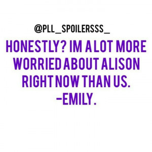 Season 4B, Emily quote