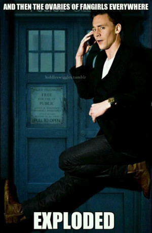 Tom hiddleston as the 12th doctor? 