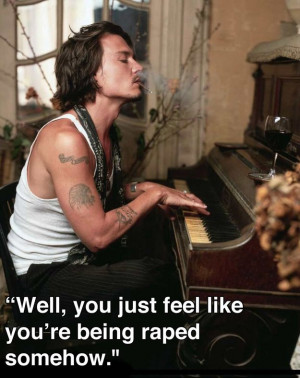 ... everybody's weird | Johnny Depp Quotes I Think Everybody Is Weird