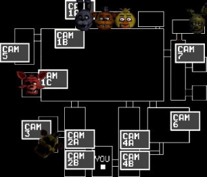 Fnaf 2 Remade Map By Xamp6