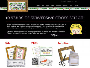 Subversive Cross Stitch Has