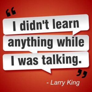 Smart quotes - Larry King