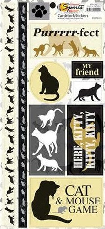 gorgeous range of Cat scrapbooking paper, stickers and ...