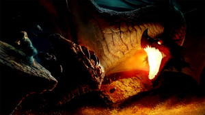 Smaug from The Hobbit.