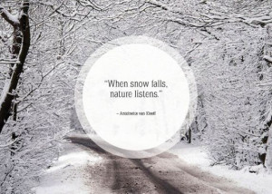 Great Quotes About Snow