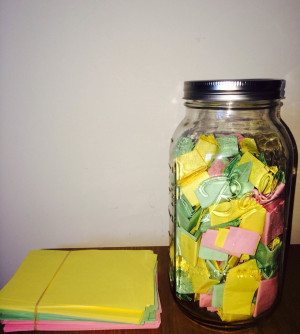 ... Girlfriend 365 Love Notes In A Jar. It Transformed Both Their Lives
