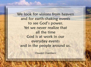 Oswald Chambers quote