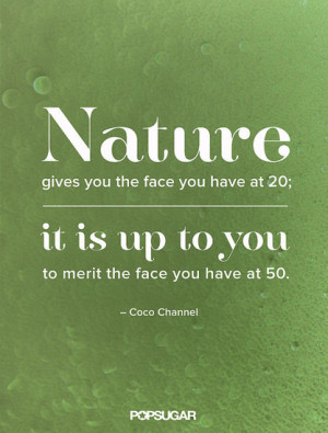 You could say Coco Chanel knew a thing or two about aging gracefully.