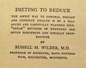 Visionary Quotes from 1929 Obesity Textbook - On 