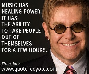 Healing quotes - Music has healing power. It has the ability to take ...