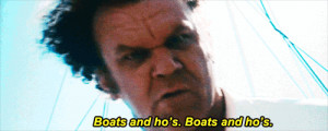 Dale Doback: [while Brennan is singing] Boats and hoes!