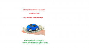 Car Insurance Quote Auto Insurance Quotes Online Cheap