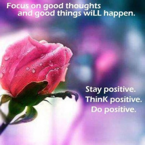 and stay away from negative things and negative people when change is ...