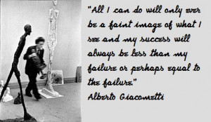 Alberto Giacometti's quote #6
