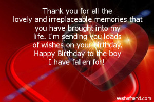 Birthday Quotes For My Boyfriend Wallpapers: Happy Birthday Quotes ...