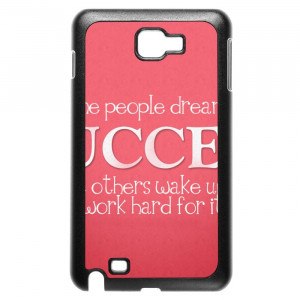 Inspirational Quotes For Success Galaxy Note Case