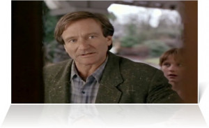 Photo of Robin Williams, portraying Alan Parrish in 