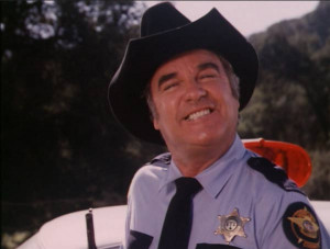 James Best , known for his role as Sheriff Rosco P. Coltrane on 