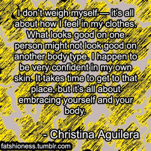 Christina aguilera, quotes, sayings, body, shape