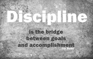 Discipline Is The Bridge Between Goals And Accomplishment - Dicipline ...