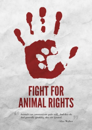 Fight For #AnimalRights #govegan