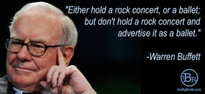 Wise Words : One of my all-time favorite quotes from Buffett is shown ...