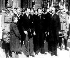 ... Hitler), the United States' ambassador to Germany standing with Hitler