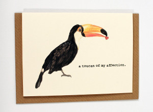 ... watercolor illustrations of animals and pairs them with clever quotes