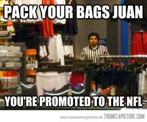 funny NFL referee Mexican Juan