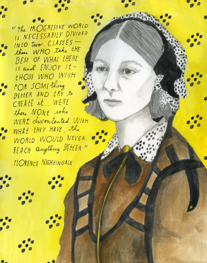 social reformer, mathematician, and statistician Florence Nightingale ...