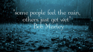 ... tags for this image include: bob marley, music, rain, reggae and quote