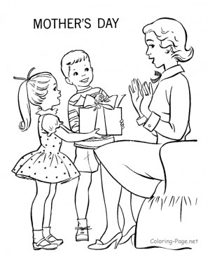 Coloring Pages > Mother's Day > Happy Mother's Day