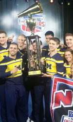 DAYTONA BEACH, Fla. -- The University of Michigan cheer team captured ...