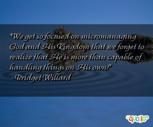 Micromanaging Quotes