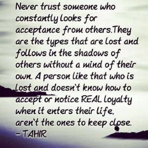 Never Trust Someone Who - #Quotes