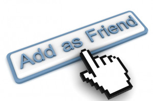 Actually speak to them before you go adding them on facebook. Please.