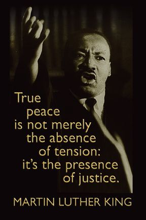 Martin Luther King on justice