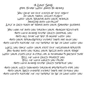 love song lyrics love song lyrics love song lyrics feeling a lot of ...