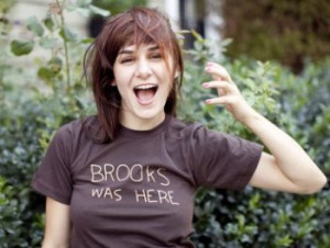 brooks was here tee Shawshank Redemption Brooks Was Here T shirt