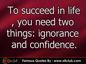 Famous Quotes About Success Clinic