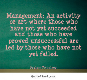 Management Success Quotes