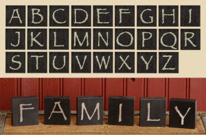 Wood Blocks/Letters Create your Own Custom Phrase, Name, Quote, Family ...